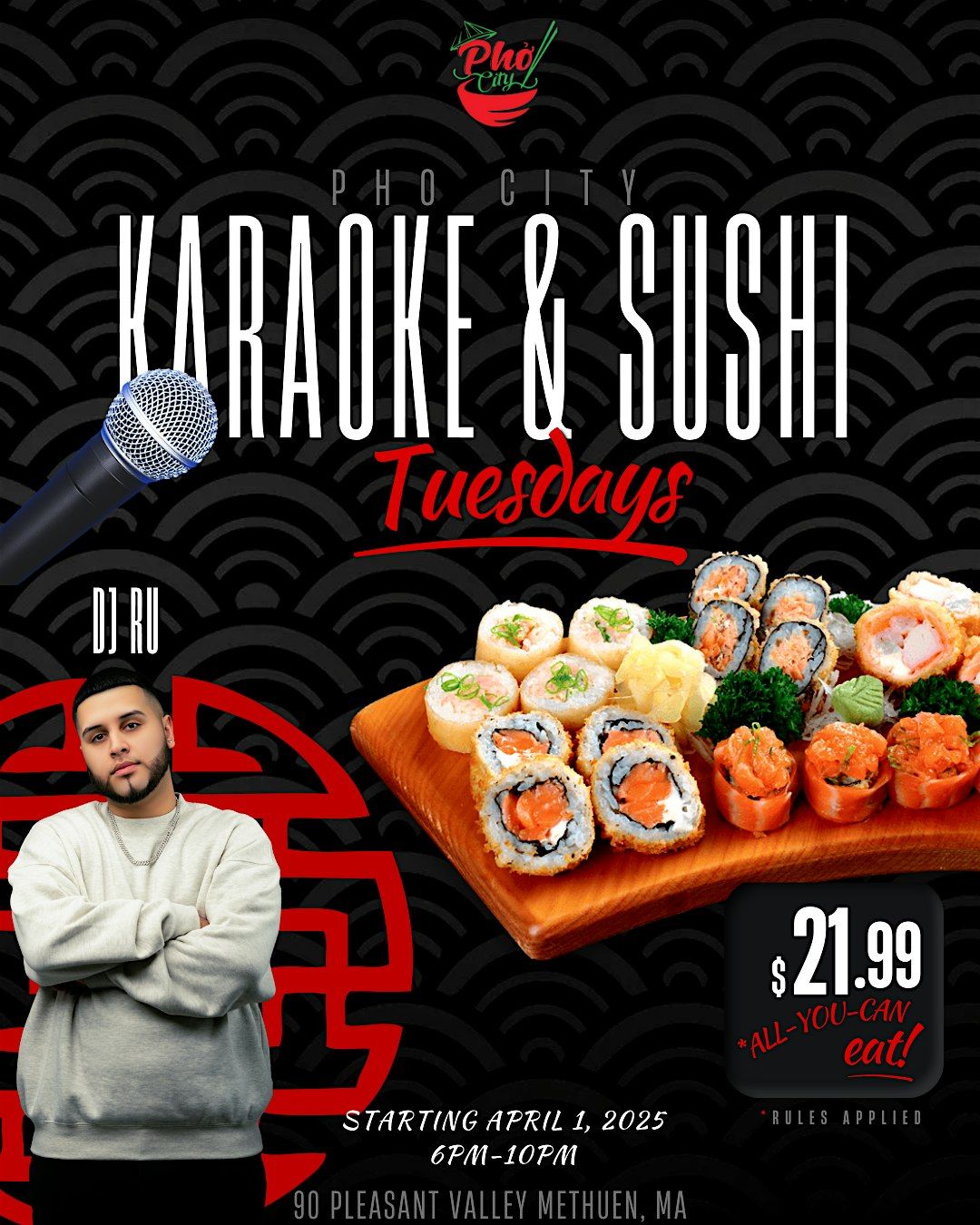Karaoke & Sushi Tuesdays! | Event in Methuen | AllEvents