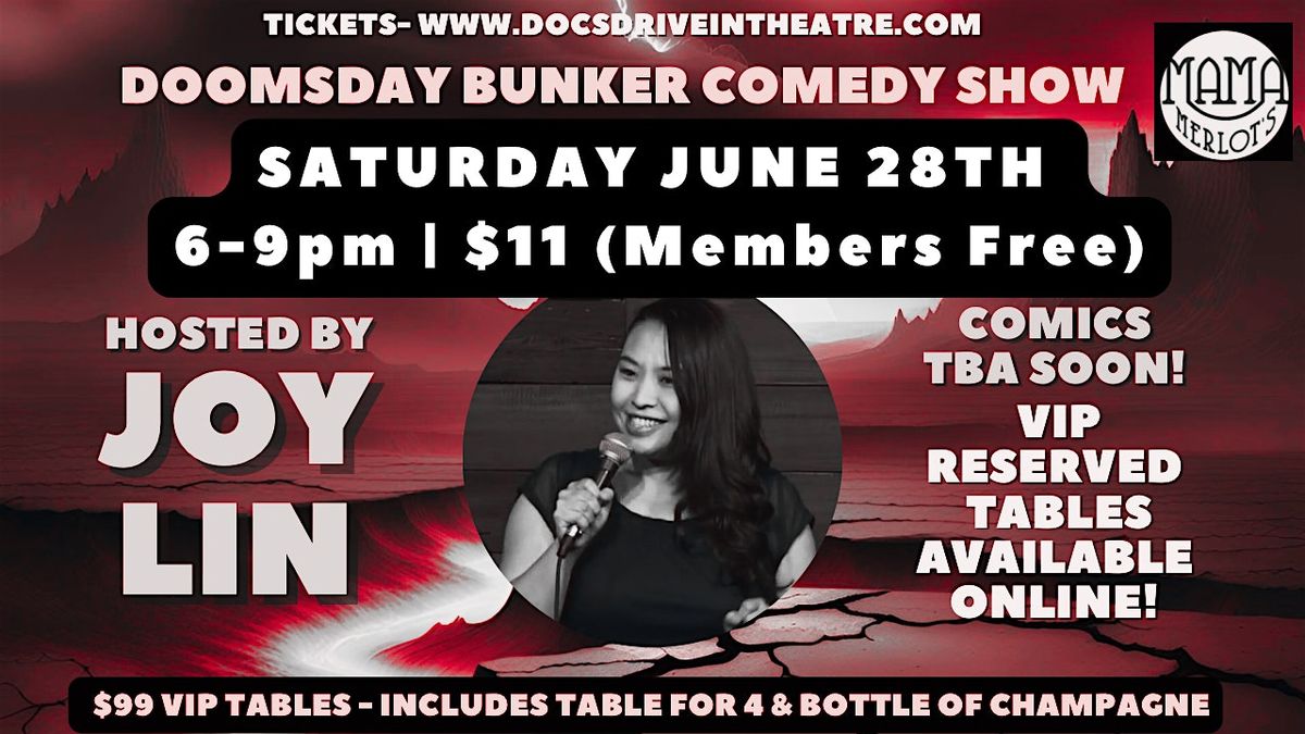 Doomsday Bunker Comedy at the Speakeasy, 28 June | Event in Buda | AllEvents