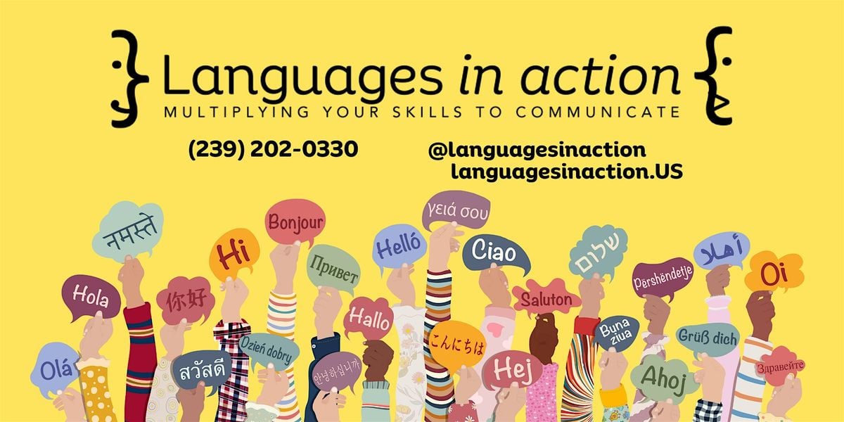 Languages in Action OPEN HOUSE, 3 October | Event in Cape Coral | AllEvents
