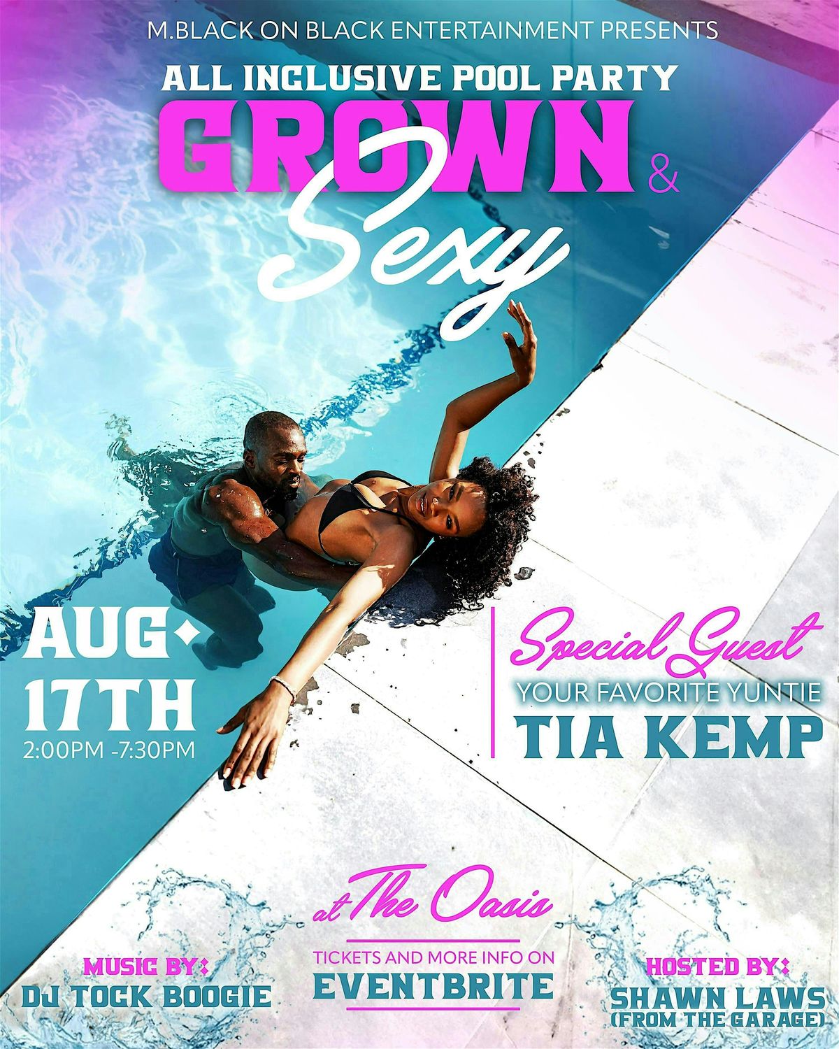 All Inclusive Pool Party: Grown & Sexy Edition, 17 August | Event in Cincinnati | AllEvents
