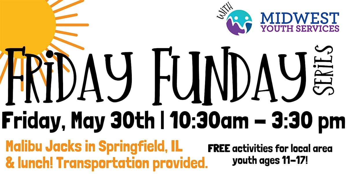 Friday Funday with MYS - Malibu Jacks in Springfield!, 30 May | Event in Springfield | AllEvents