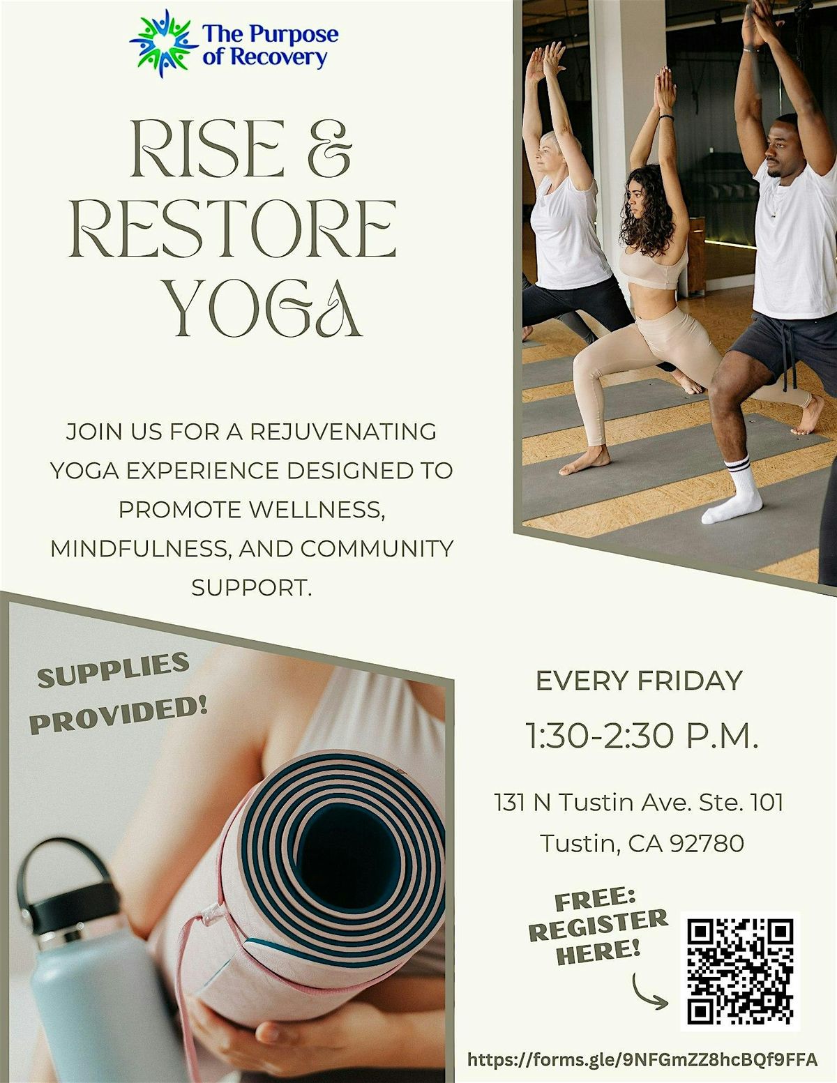 Rise & Restore Yoga | Event in Tustin | AllEvents