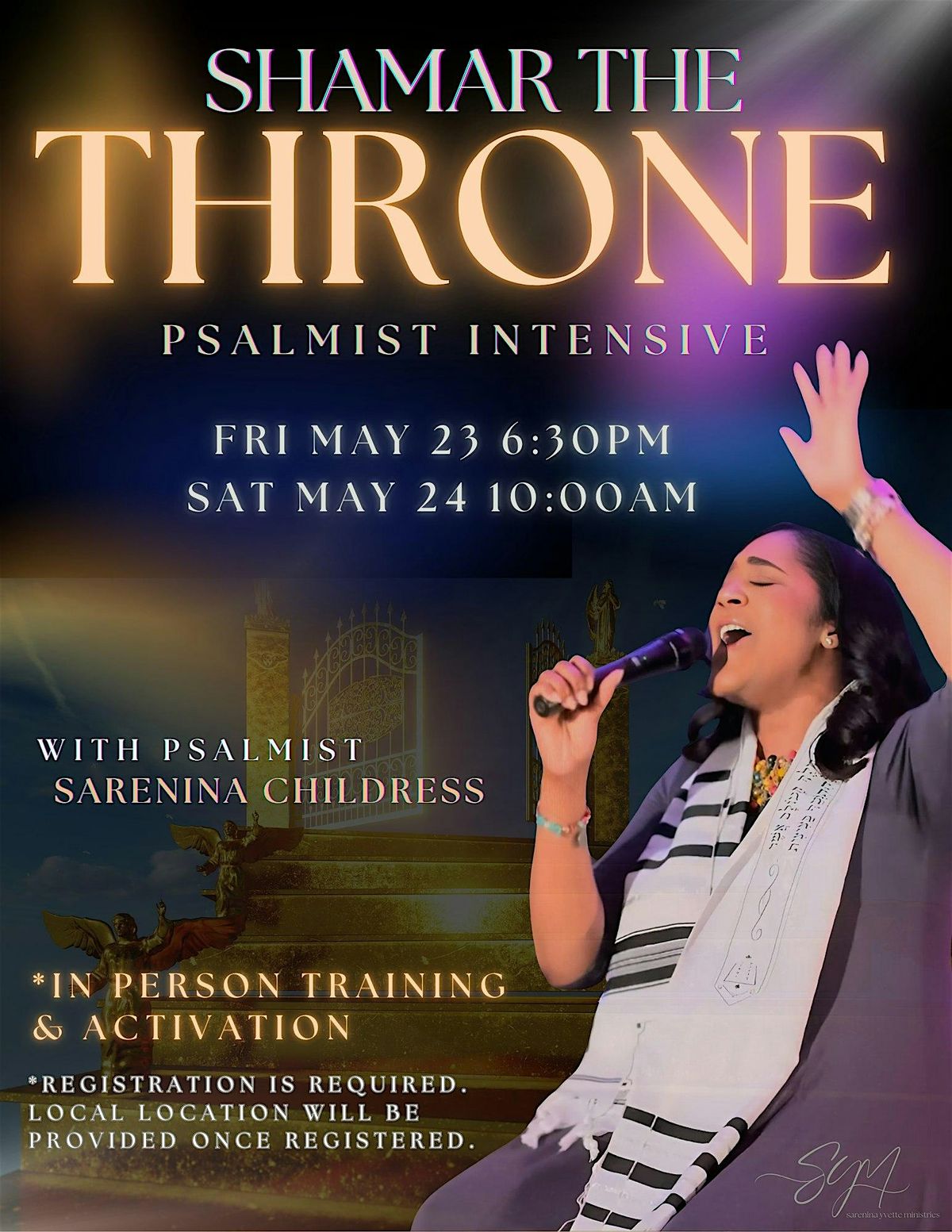 Shamar the Throne: Psalmist Intensive, 23 May | Event in Memphis | AllEvents