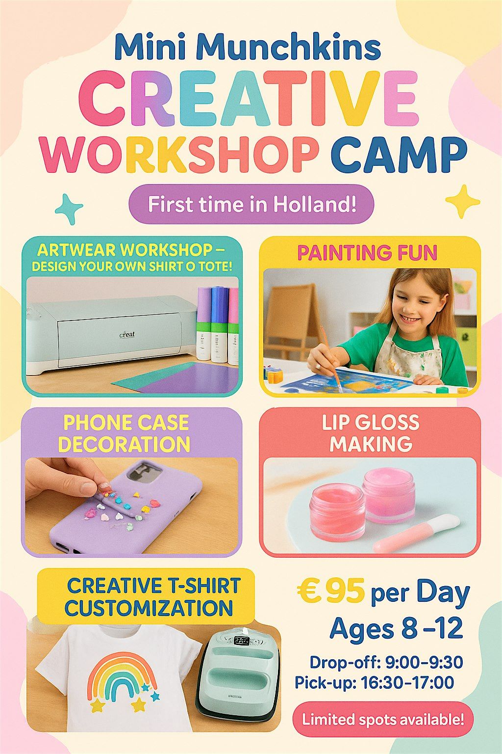Creative Workshop Camp by  Mini Munchkins  Thursday (Ages 8–12), 14 August | Event in Amsterdam | AllEvents