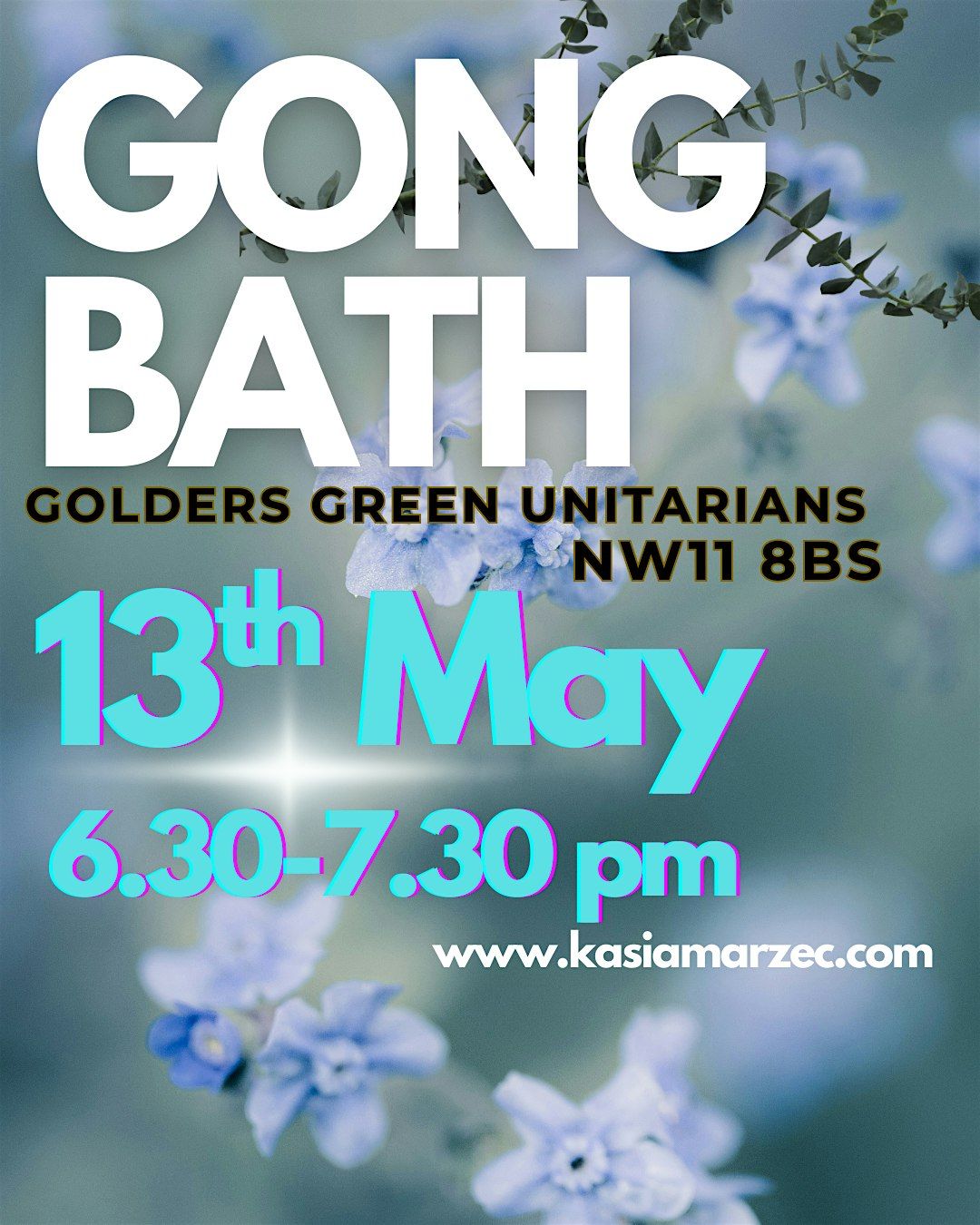 Gong Bath in GOLDERS GREEN UNITARIANS, 13 May | Event in London | AllEvents