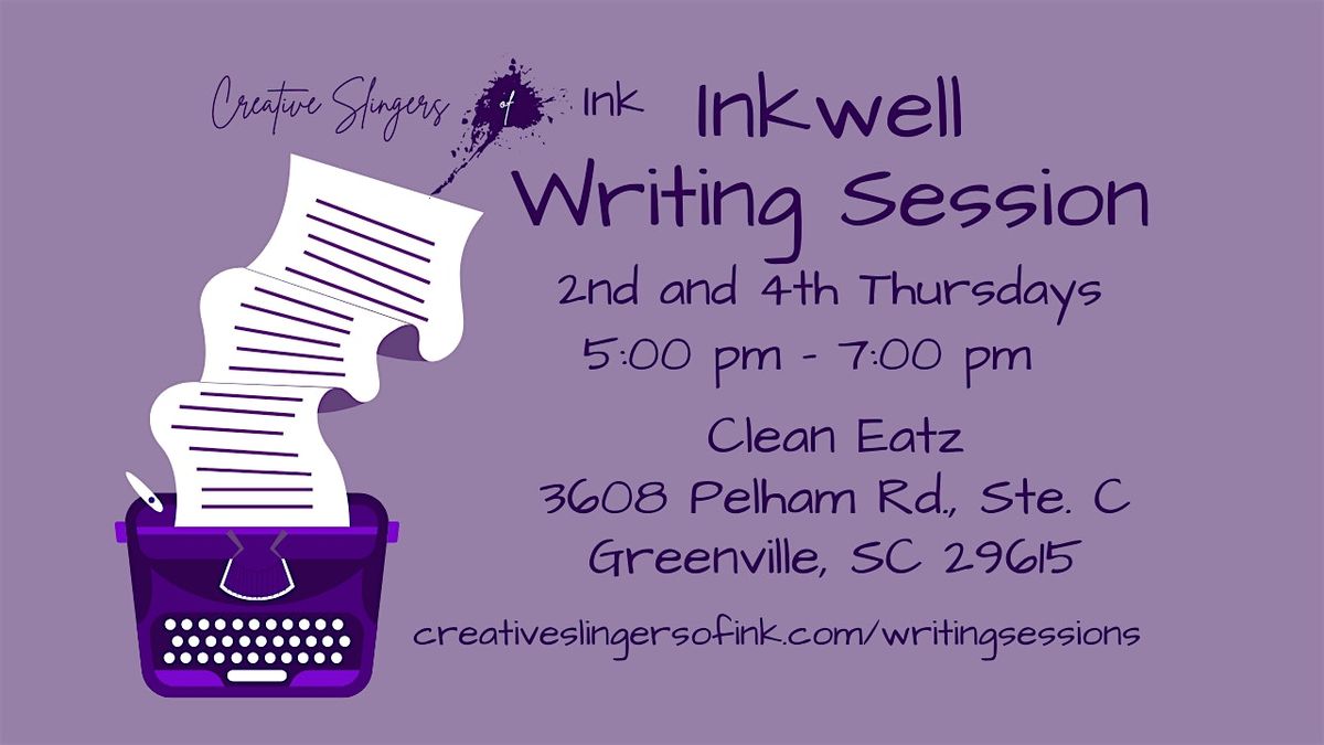 The Writer’s Table: A Relaxed Session for Words & Friendship, 24 July | Event in Greenville | AllEvents