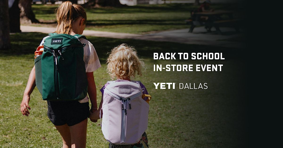 Back to School In-Store Event, 23 August | Event in Dallas | AllEvents
