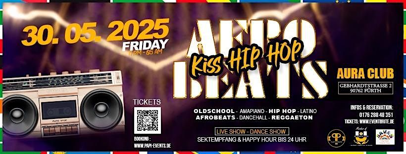 AFROBEATS kiss HIP HOP, 30 May | Event in Fürth | AllEvents