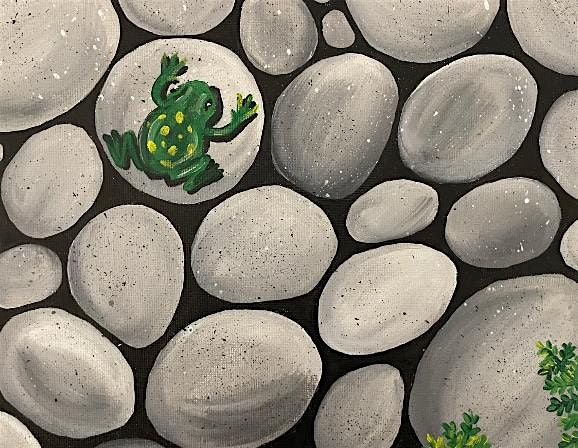 River rock and forest frog paint & sip, 25 June | Event in Bremerton | AllEvents