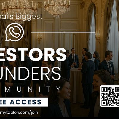 Investor & Founder Networking in Abu Dhabi — Online B2B Meetup