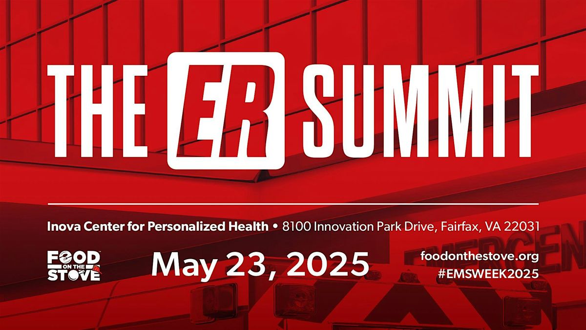 The ER Summit, 23 May | Event in Fairfax | AllEvents