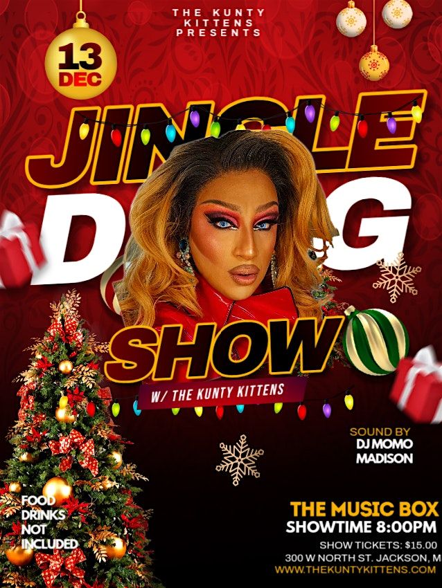 JINGLE BELLS DRAG SHOW, 13 December | Event in Jackson | AllEvents
