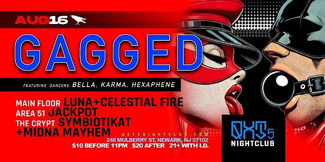 GAGGED ... a BDSM experience, 16 August | Event in Newark | AllEvents