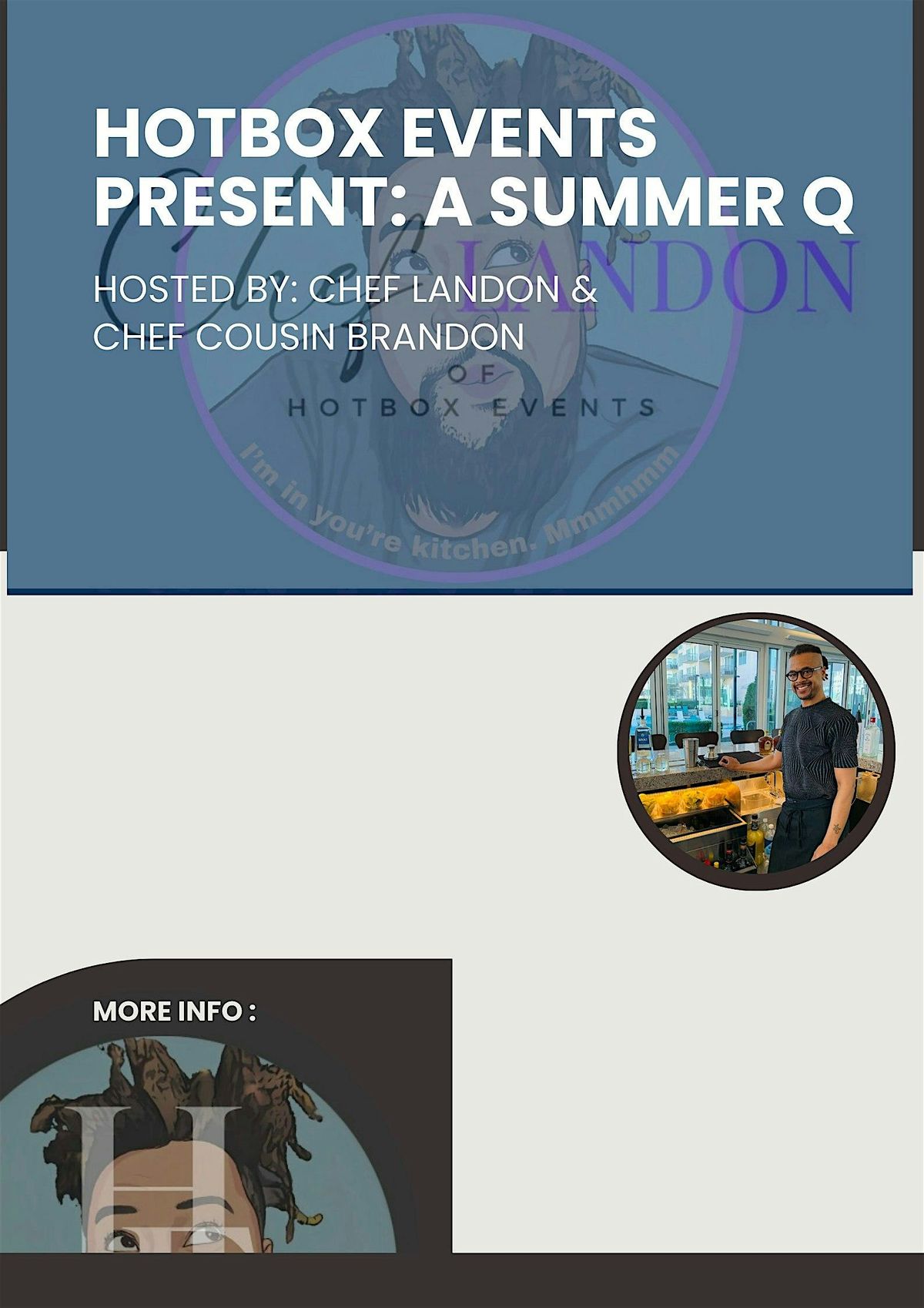 Hotbox Events presents: Summer Q with Chef Landon and Chef cousin Brandon, 16 August | Event in McDonough