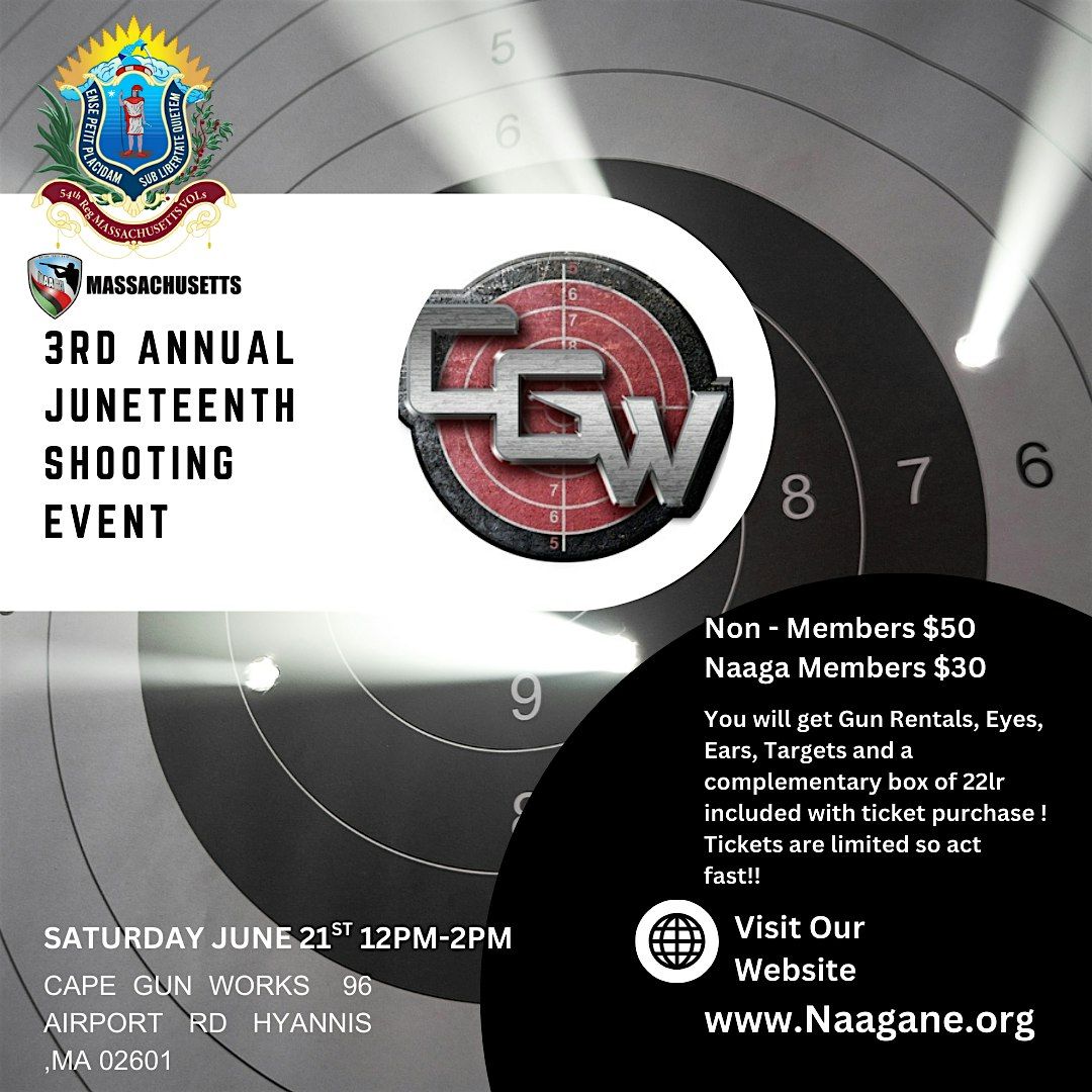 3rd Annual Juneteenth Range Day, 21 June | Event in Barnstable | AllEvents