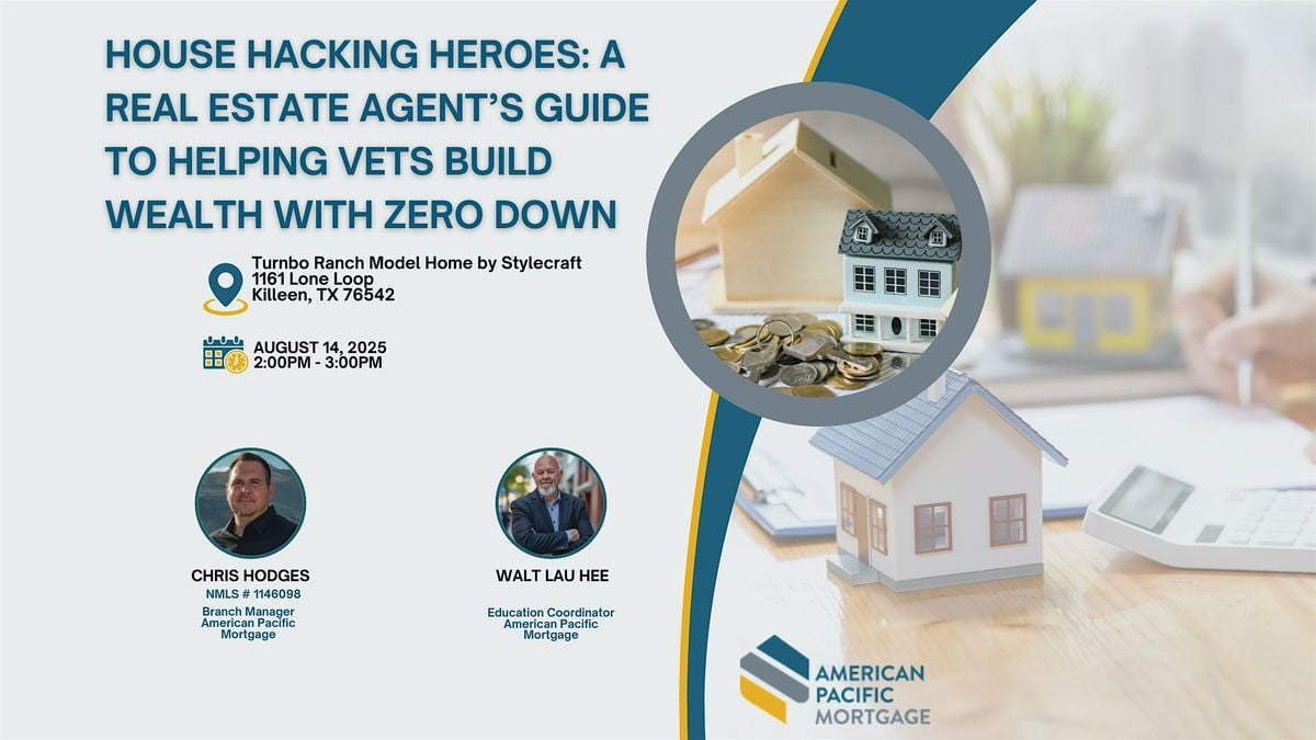 House Hacking with Your VA Loan, 14 August | Event in Killeen | AllEvents