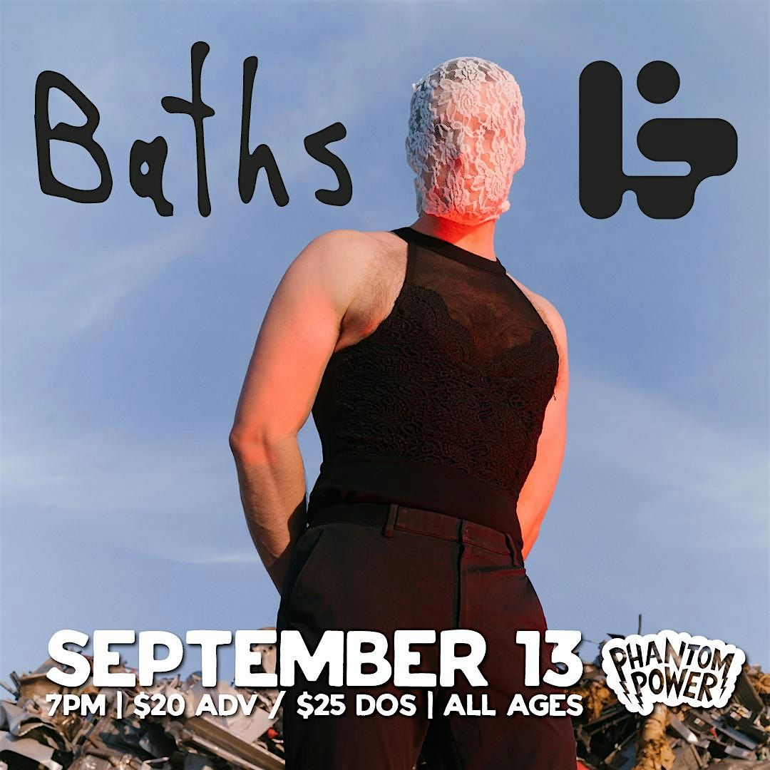 BATHS, 13 September | Event in Millersville | AllEvents