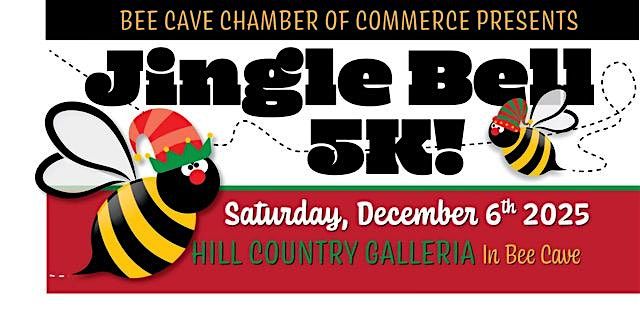 Jingle Bell 5K 2025, 6 December | Event in Bee Cave | AllEvents