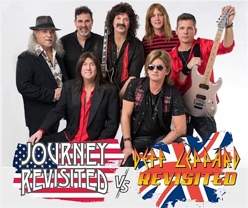Journey Revisited vs Def Leppard Revisited, 23 August | Event in Stockton | AllEvents