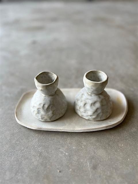 Hand building pottery workshop - candle holder & a tray | Event in Irvine | AllEvents