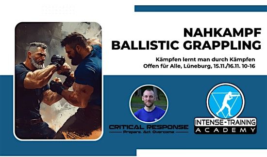 Nahkampf Ballistic Grappling mit Martin Vödisch in Lüneburg, 15 November | Event in Lüneburg | AllEvents