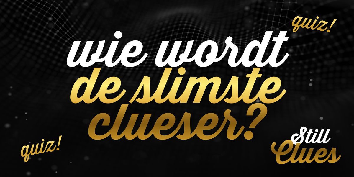 QUIZ - Wie wordt de slimste Clueser?, 18 October | Event in Deinze | AllEvents