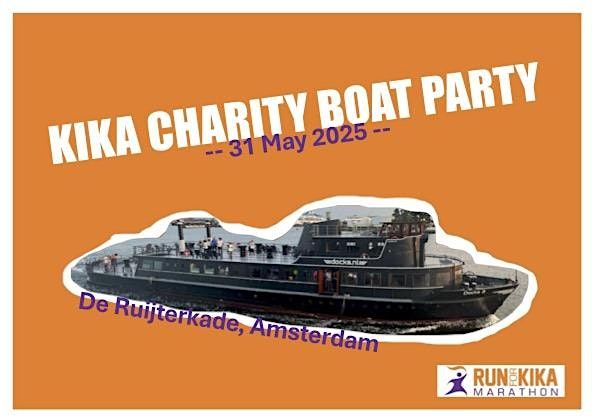 KiKa Charity Boat Party, 31 May | Event in Amsterdam | AllEvents