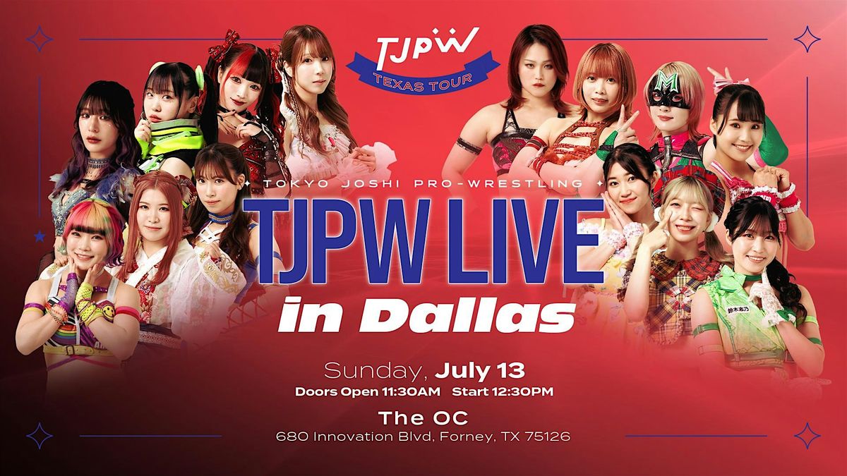 TJPW Live in Dallas: Meet & Greet (included in paid ticket) | Event in Forney | AllEvents