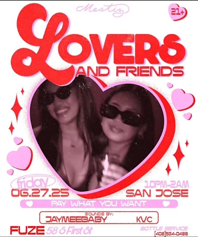 LOVERS AND FRIENDS  JUNE 27TH  JAYMEEBAABY-KVC, 27 June | Event in San Jose | AllEvents