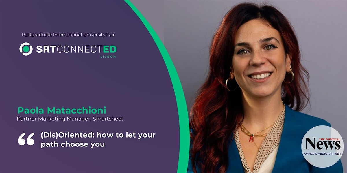 Keynote: Paola Matacchioni | SRT ConnectED Lisbon, 17 October | Event in Lisboa | AllEvents