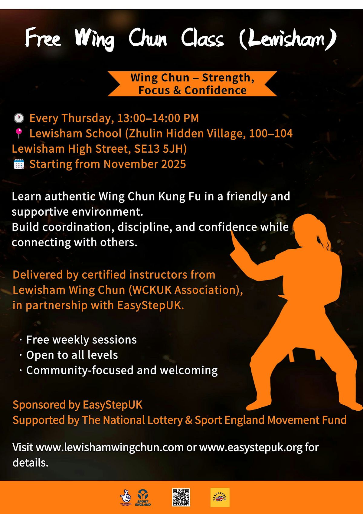 Free Wing Chun Class (Lewisham), 29 January | Event in London | AllEvents