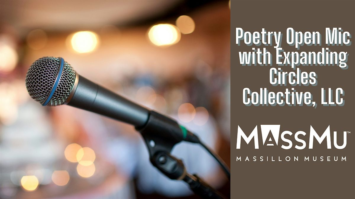Poetry Open Mic with Expanding Circles Collective, LLC, 31 May | Event in Massillon | AllEvents