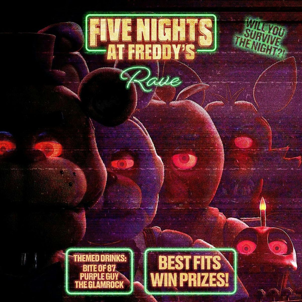 FIVE NIGHTS AT FREDDY's RAVE! PERTH, 12 December | Event in Northbridge | AllEvents