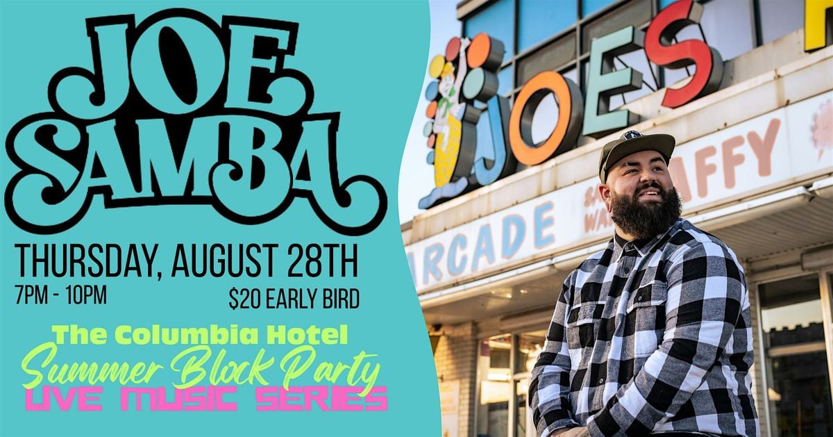 Joe Samba Live - Summer Block Party, 28 August | Event in Ashland | AllEvents