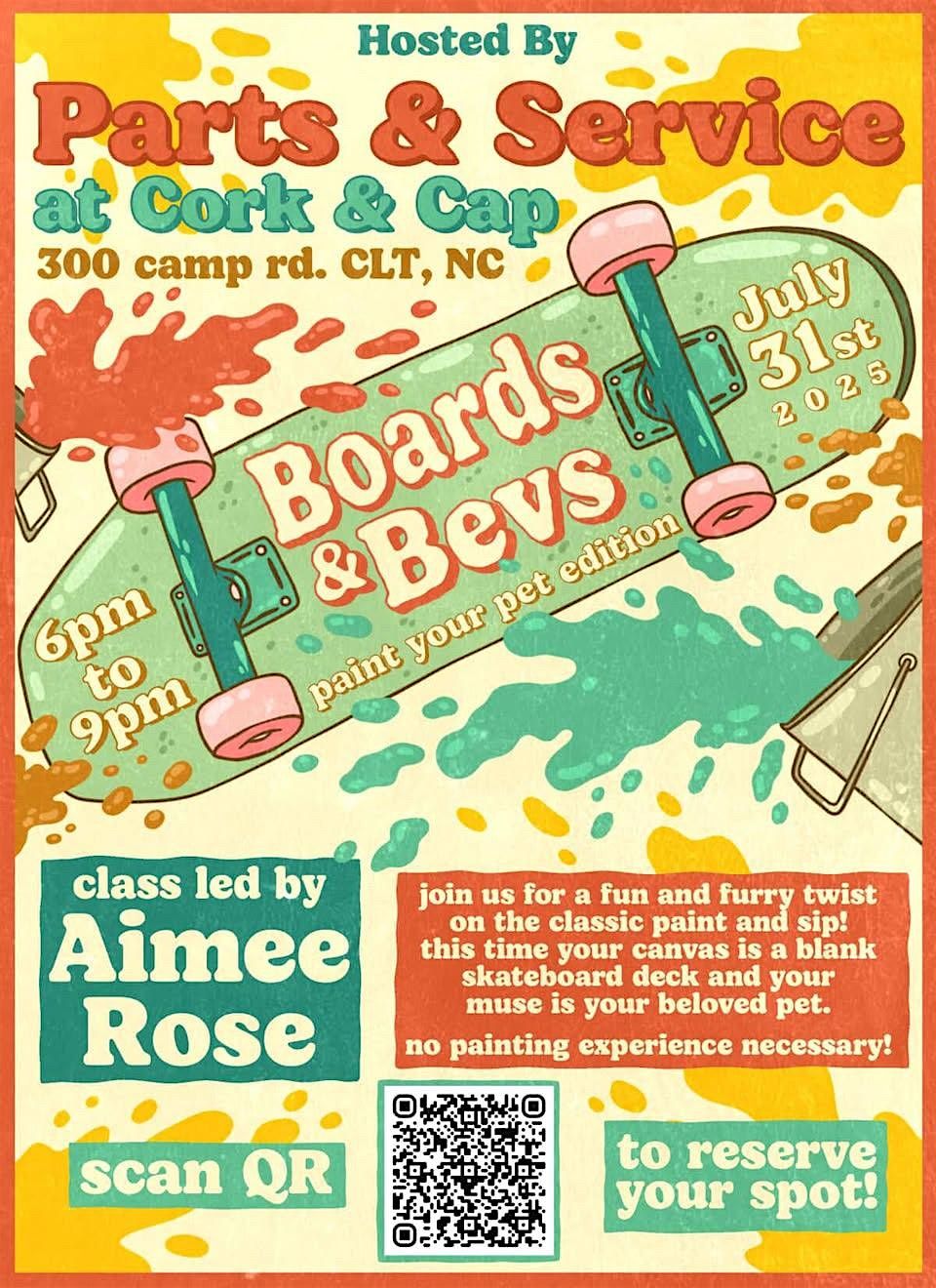 Board & Bevs, 31 July | Event in Charlotte | AllEvents