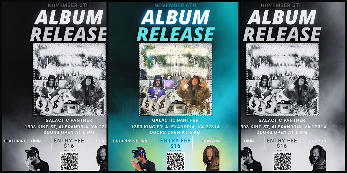 Live Music: How to Spend Your Ka$h in Peace Album Release Concert, 6 November | Event in Alexandria | AllEvents