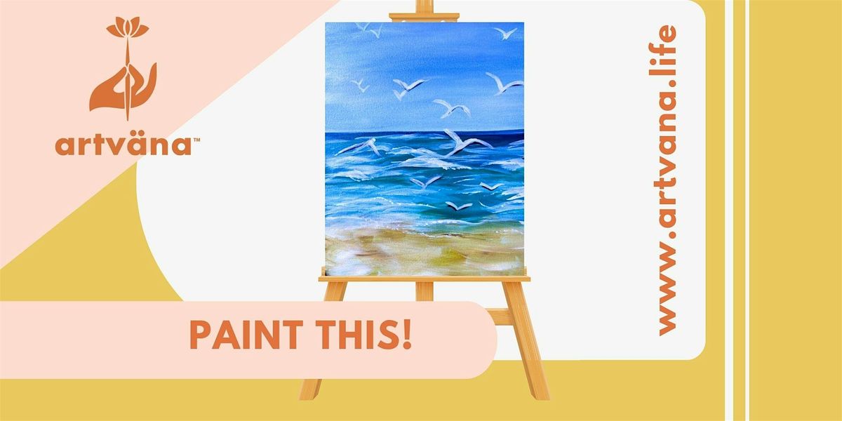 Artvana Sip & Paint art class at Ocean5 in Gig Harbor July 2025, 17 July | Event in Gig Harbor | AllEvents