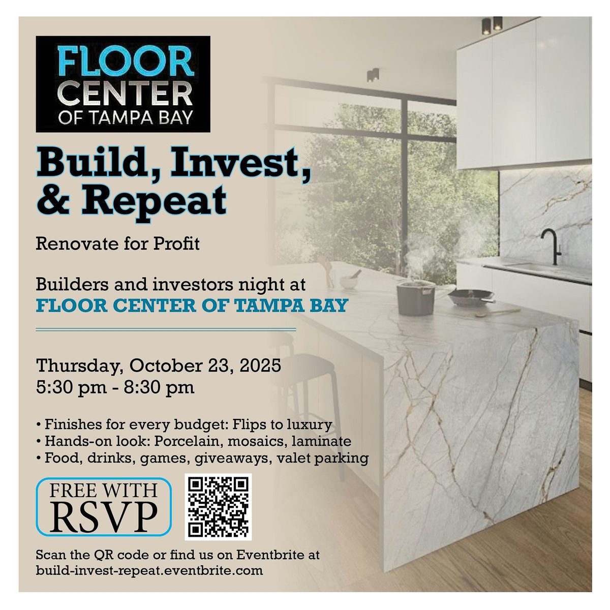 ✨ Build • Invest • Repeat — Renovate for Profit ✨, 23 October | Event in Tampa | AllEvents