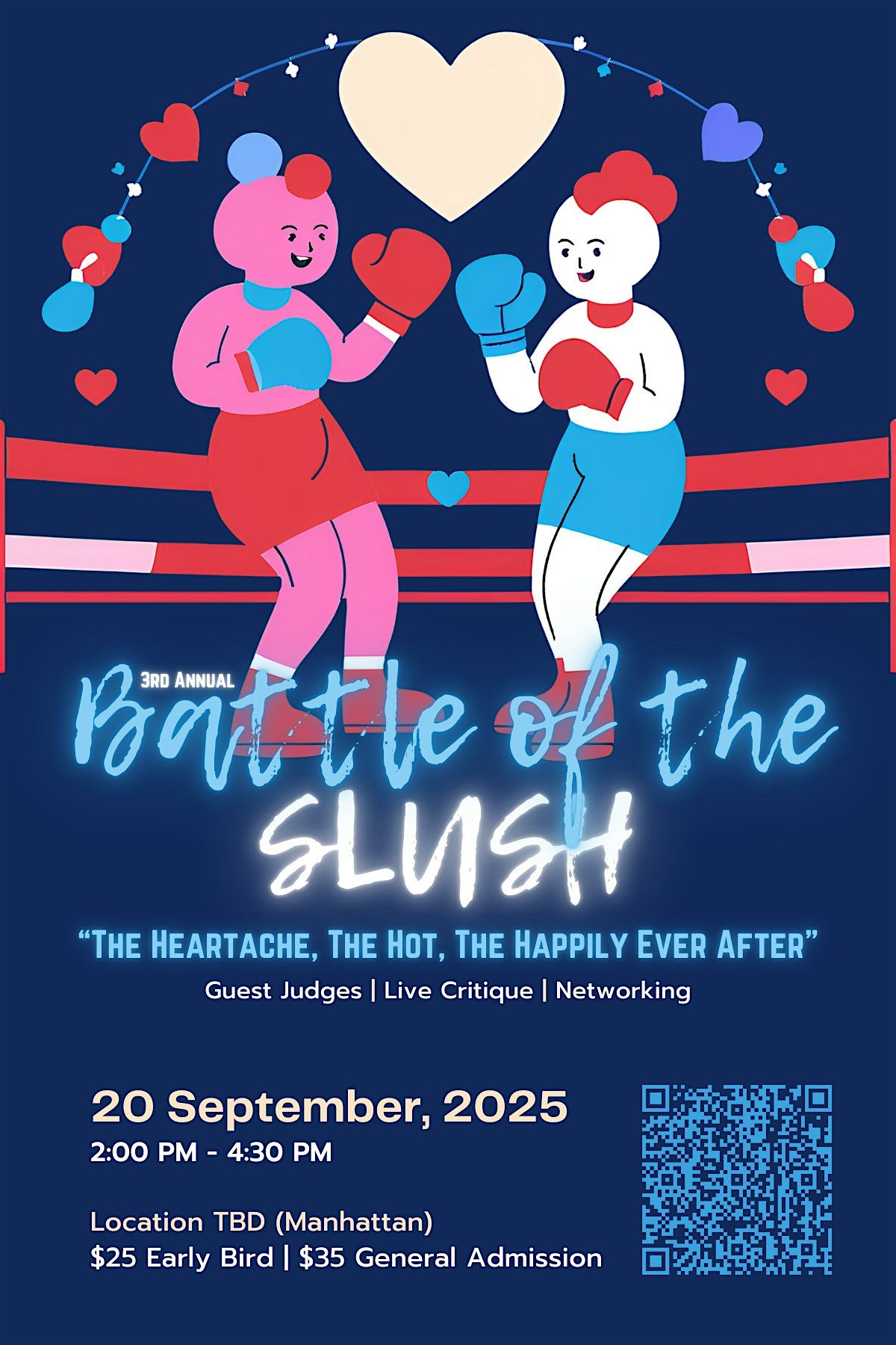 3rd Battle of the Slush: The Heartache, The Hot, The Happily Ever After, 20 September | Event in New York