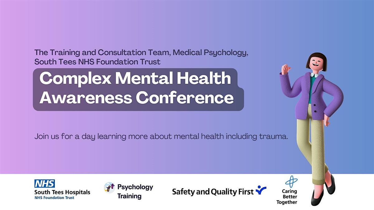 Complex Mental Health Conference, 20 May | Event in Middlesbrough | AllEvents
