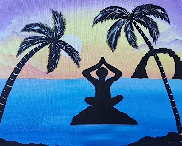 Discover Peace through Art at the “Sunrise Meditation” Paint and Sip, 20 August | Event in Carmichael