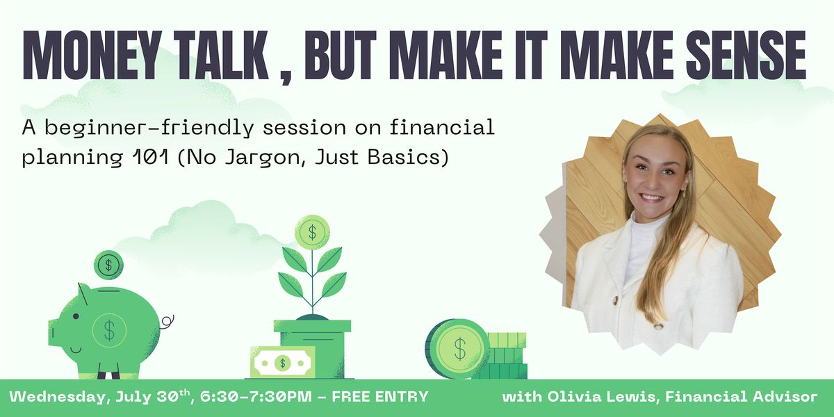 Money Talk, But Make It Make Sense, 30 July | Event in Northport | AllEvents