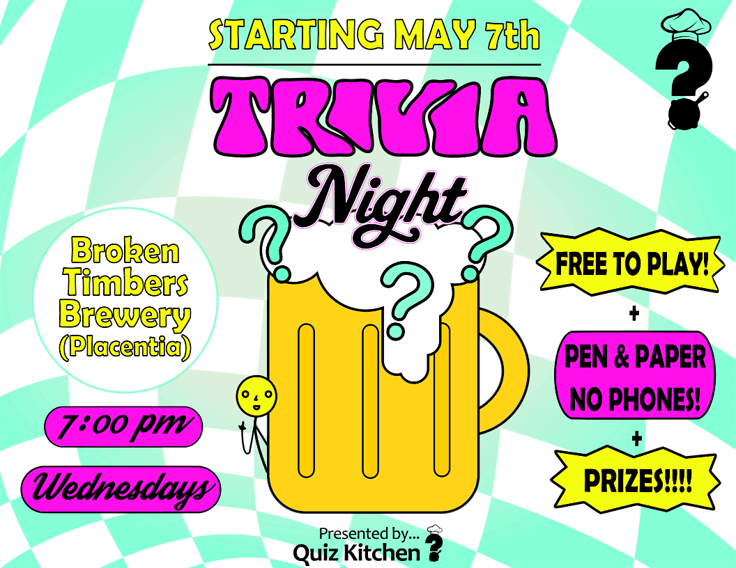 Trivia Night @ Broken Timbers Brewery (Placentia) | Wednesdays 7:30pm | Event in Placentia | AllEvents