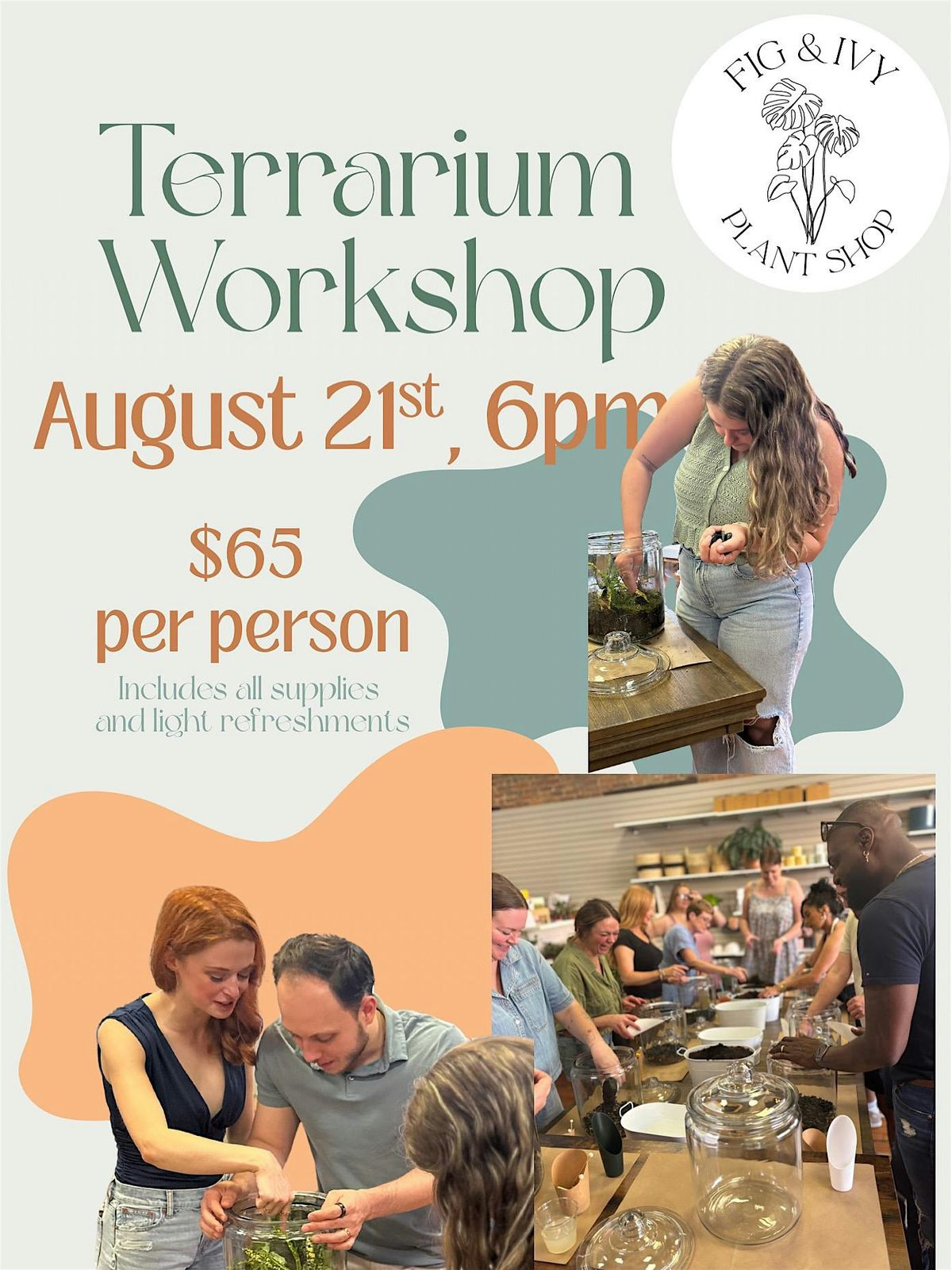 Terrarium Worskshop, 21 August | Event in Macon | AllEvents