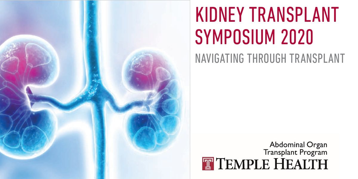 Temple University Hospital Kidney Transplant Symposium 2020, November