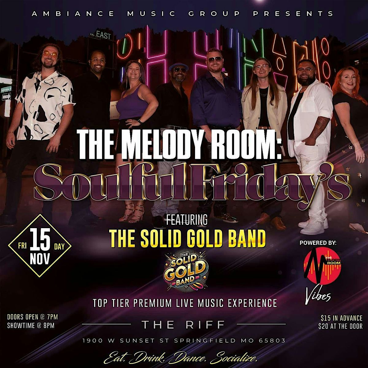 The Melody Room: Soulful Fridays, The Riff, Springfield, 15 November ...