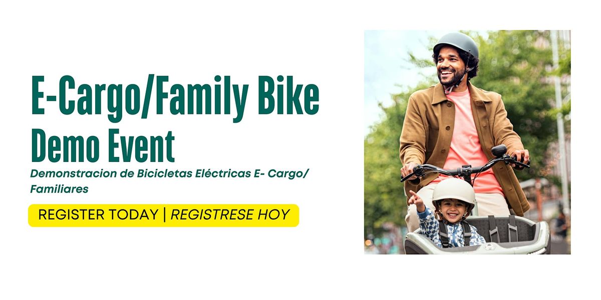 E-Family/Cargo Bike Demo, 24 May | Event in El Monte | AllEvents