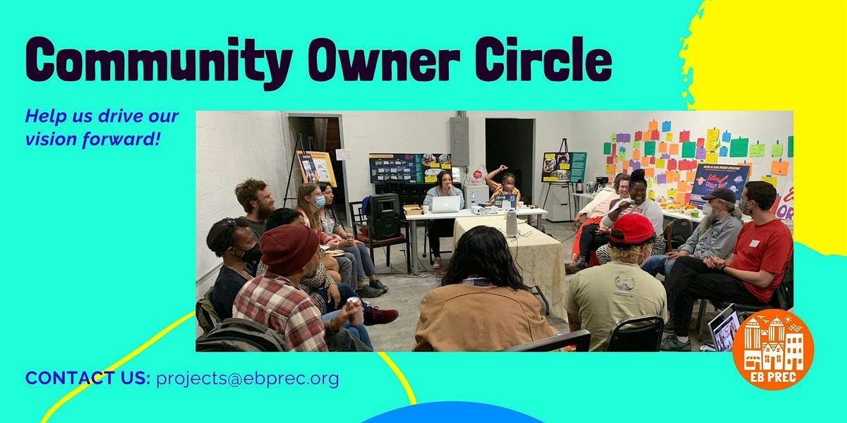Community Owner Circle, 28 August | Event in Oakland | AllEvents