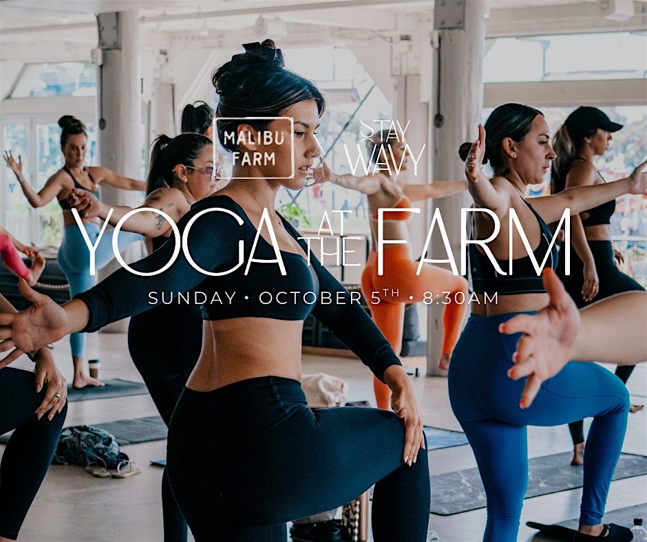 YOGA AT THE FARM • MALIBU FARM, 5 October | Event in San Diego | AllEvents