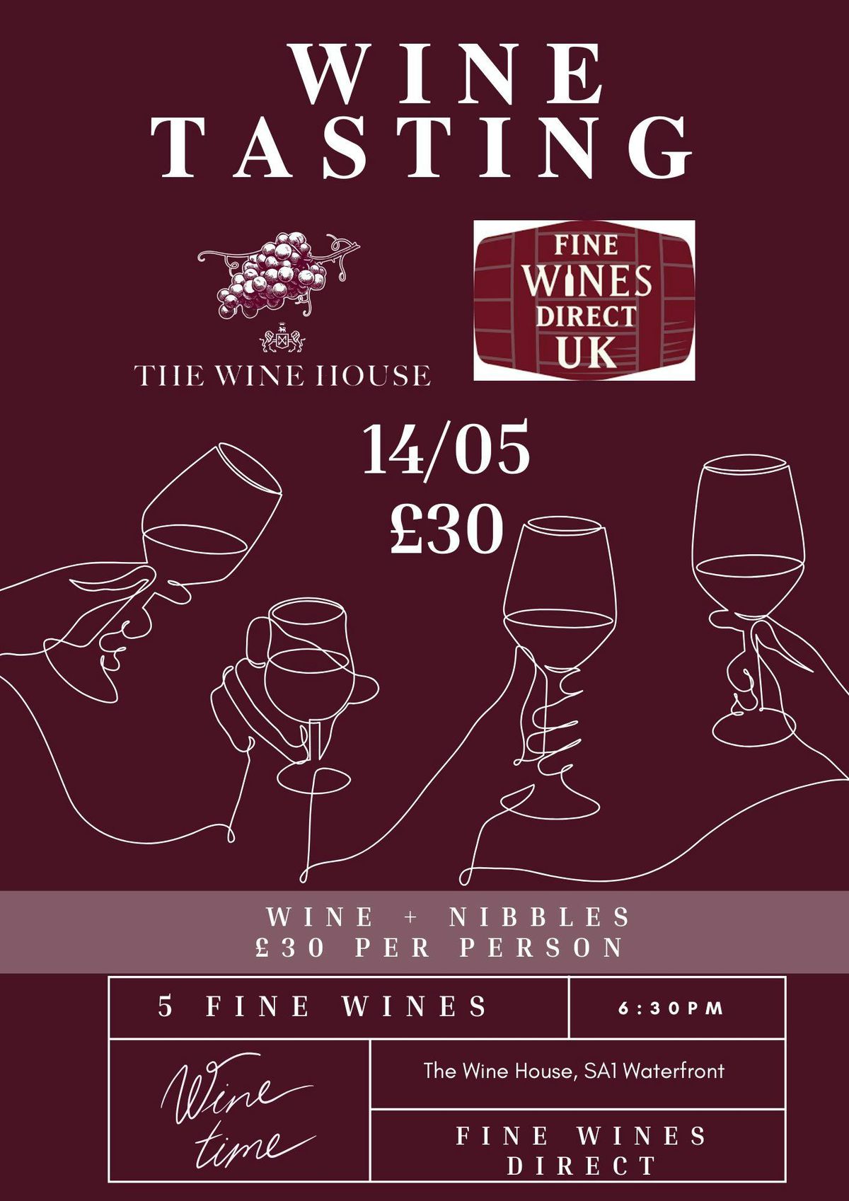 Fine wine tasting in collaboration with Fine Wines Direct  | Event in Swansea | AllEvents